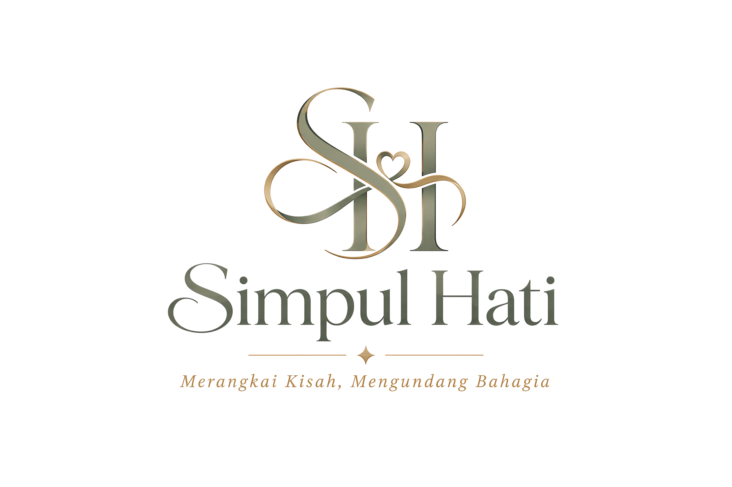 Logo Simpul Hati — Merangkai Kisah, Mengundang Bahagia